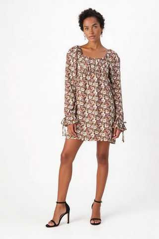 Trapeziumjurk - Bruin