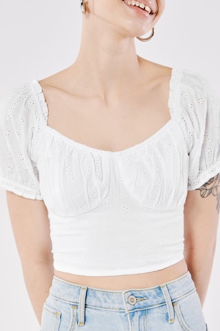 Crop Top - Wit