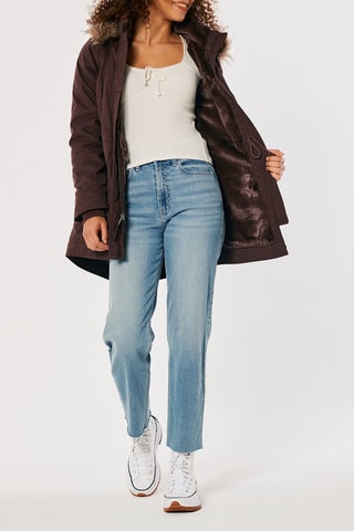 Parka met Capuchon - Bruin