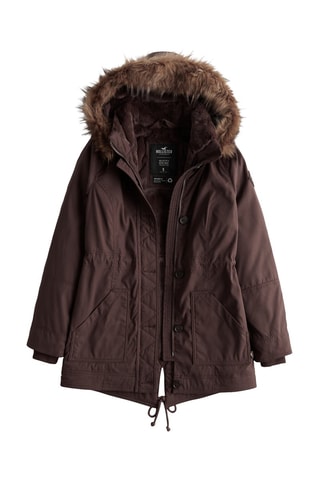 Parka met Capuchon - Bruin