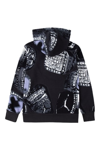 Sweat à capuche - Jordan - Blanc, noir et gris
