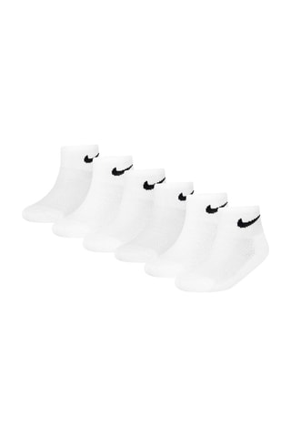 6 paires de chaussettes - Nike - Blanc