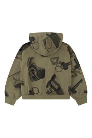 Sweat à capuche Brooklyn - Jordan - Noir et vert