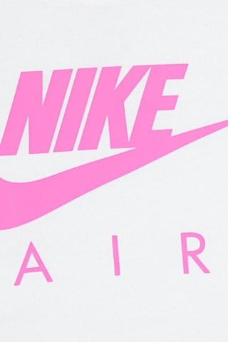 T-shirt Nike Air - Nike - Blanc et rose