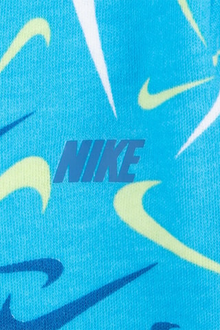 Grenouillère - Nike - Blanc, bleu et vert