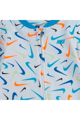 Grenouillère - Nike - Beige, bleu et vert
