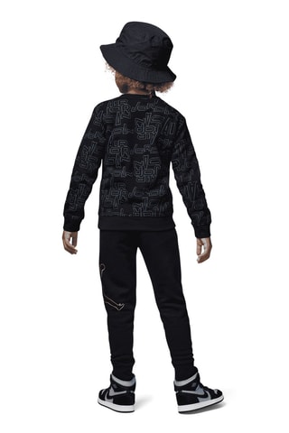 Sweat et pantalon polaire - Jordan - Blanc, noir et gris