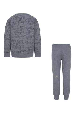 Sweat et pantalon polaire - Jordan - Noir, jaune et gris