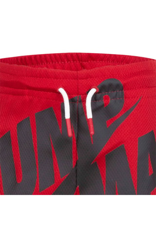 Short et blanc - Jordan - Rouge