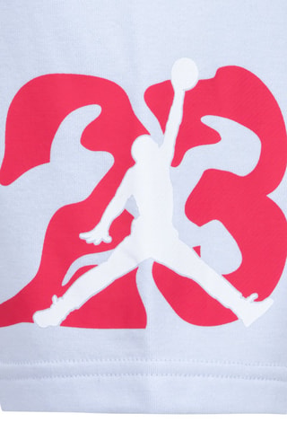 T-shirt et short Fuel Up Cool Down  - Jordan - Rouge et gris