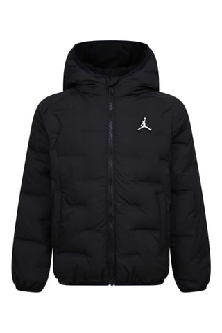 Veste à capuche - Blanc et noir