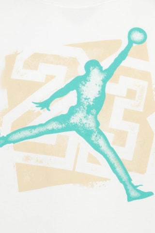 T-shirt Jumpman  - Jordan - Beige, blanc et bleu