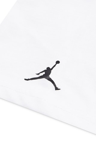 Tshirt Mickael Jordan - Blanc, noir et orange