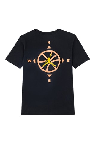 T-shirt Compass Jumpman - Jordan - Noir