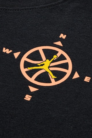 T-shirt Compass Jumpman - Jordan - Noir