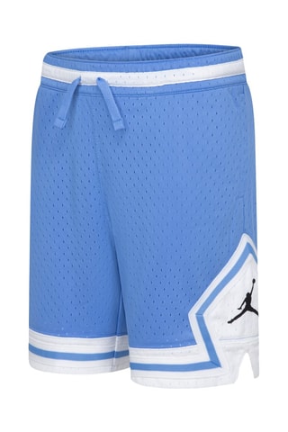 Short de basketball - Blanc et bleu