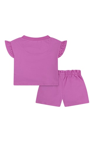 T-shirt et short - Rose