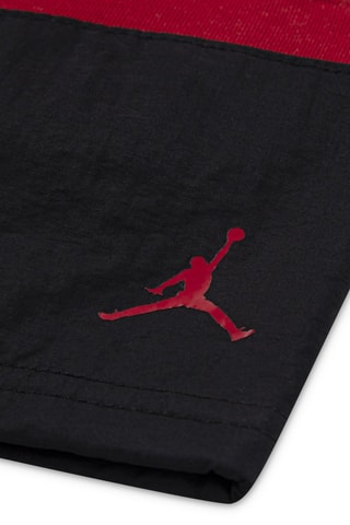 T-shirt et short Stacked - Jordan - Blanc, noir et rouge