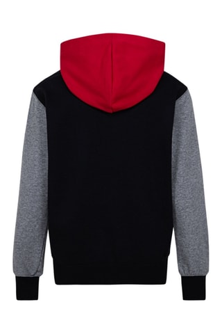 Sweat à capuche Brooklyn - Noir, rouge et gris