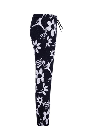 Pantalon JDG Floral Flight - Noir