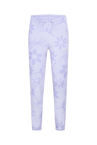 Pantalon JDG Floral Flight - Blanc et violet