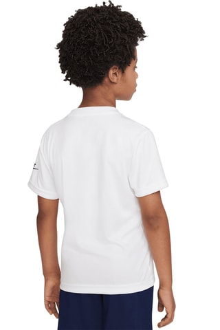 T-shirt et short - Nike - Blanc, bleu et gris