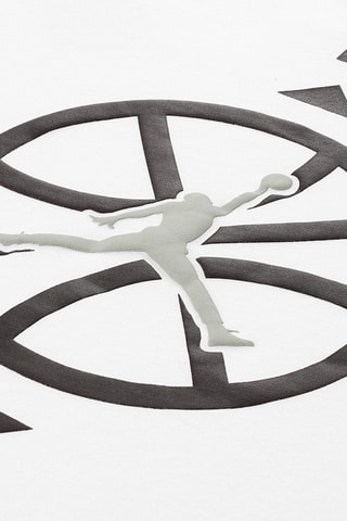 T-shirt Compass Jumpman - Jordan - Blanc