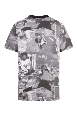 Tshirt Brooklyn - Blanc, noir et gris