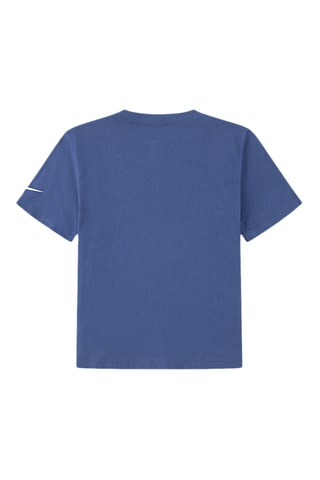 T-shirt Chalky Boxy Bball - Nike - Bleu marine