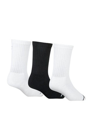3 paires de chaussette - Blanc, noir et gris