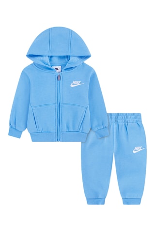 Sweat à capuche et pantalon polaires - Nike - Bleu