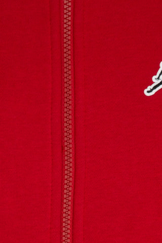 Sweat polaire à capuche - Nike - Rouge