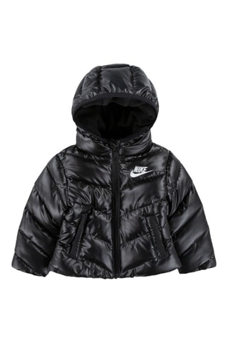 Veste à capuche - Blanc et noir