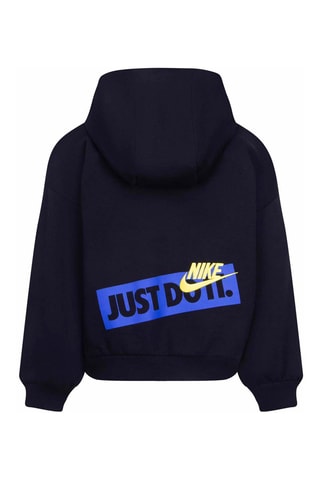 Sweat à capuche - Nike - Noir, bleu et jaune