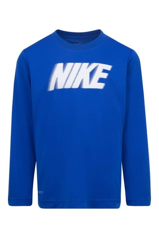 T-shirt - Nike Kids - Blanc et bleu