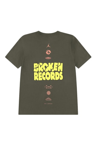 T-shirt Broken Records - Jordan - Kaki