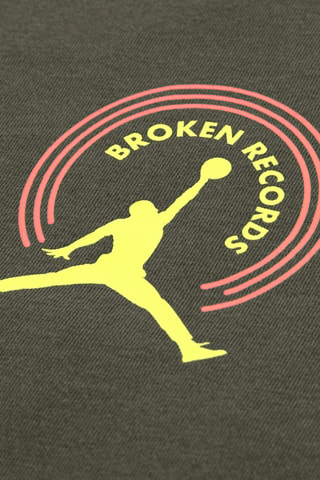 T-shirt Broken Records - Jordan - Kaki
