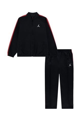 Veste et jogging - Blanc, noir et rouge