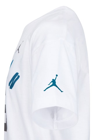T-shirt - Jordan - Blanc, bleu et gris