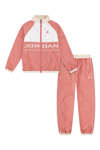 Coupe-vent et pantalon - Jordan - Blanc et rose