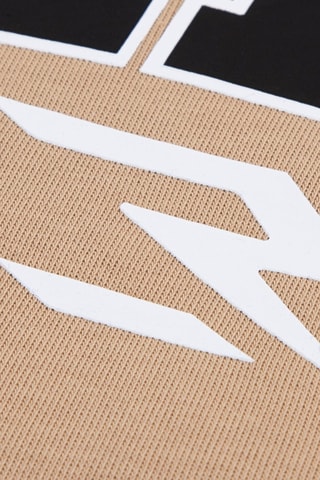 Sweat à capuche - Blanc, noir et beige