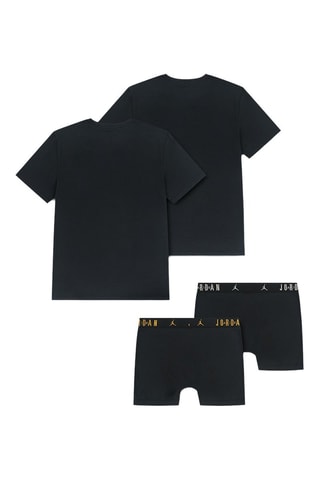 Ensemble 4 pièces - Blanc, noir et jaune