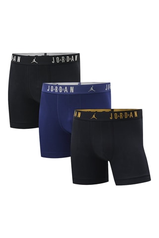 3 boxers - Blanc, noir et bleu