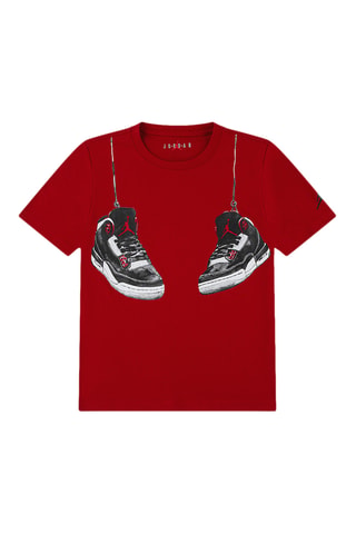 T-shirt Shoe Strings - Jordan - Rouge
