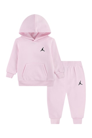 Sweat à capuche et pantalon polaires Brklyn - Jordan - Rose