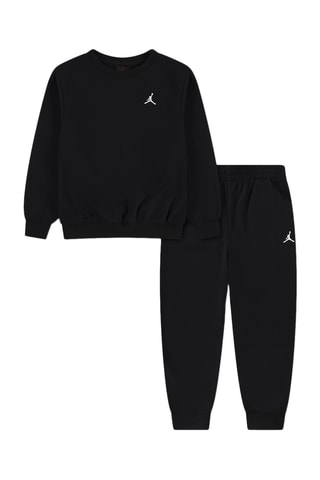 Sweat et pantalon polaires Brooklyn Crew - Jordan - Noir