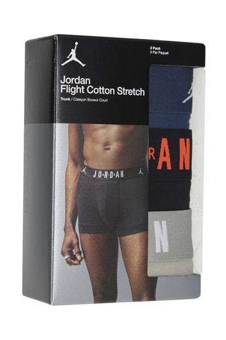3 boxers Flight - Jordan - Bleu