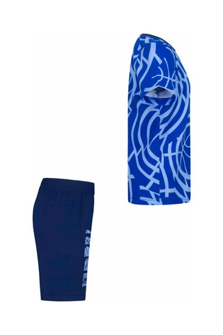 T-shirt et bermuda - Nike - Bleu