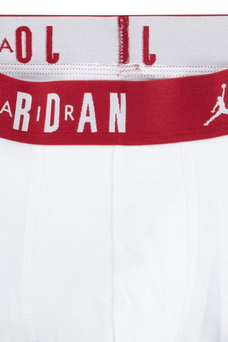 3 boxers Flight - Jordan - Blanc, noir et gris