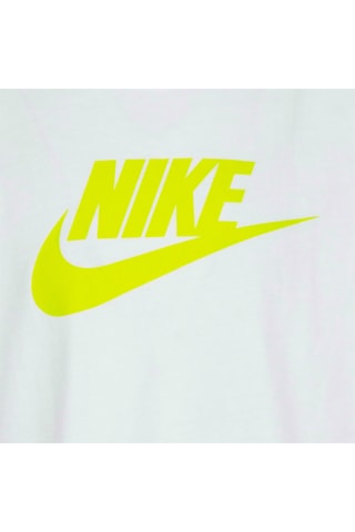 T-shirt - Nike - Blanc et jaune